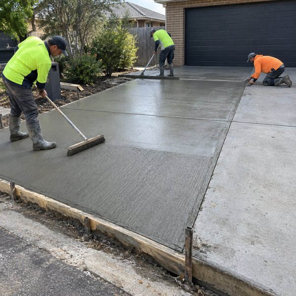 Driveway Extensions & Crossovers - 2. Excavation and Compacted Road Base Preparation in the Sunshine Coast