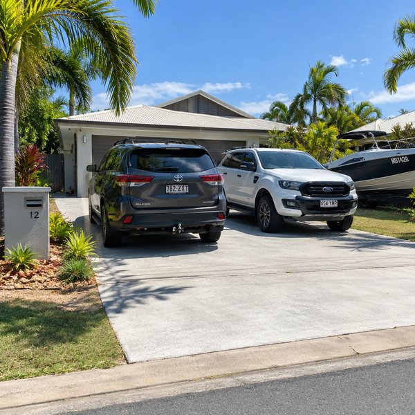 Driveway Removal & Replacement - Step 2: Break Up and Remove the Old Concrete in the Sunshine Coast