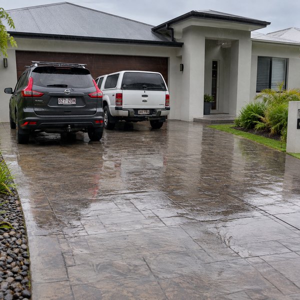 Reliable Performance Through Heavy Rain and Daily Traffic - Coloured, Stamped & Stencilled driveways in the Sunshine Coast
