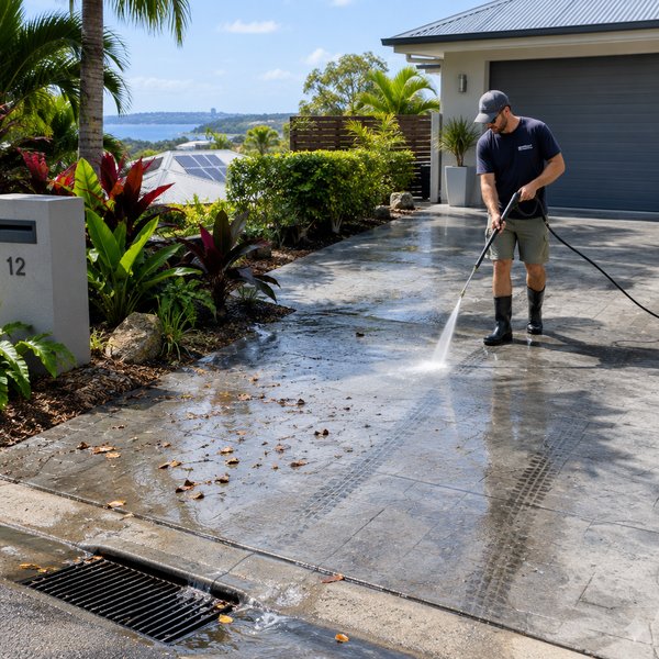 Coloured, Stamped & Stencilled driveways - 2. Excavation, Compacted Base and Driveway Reinforcement in the Sunshine Coast